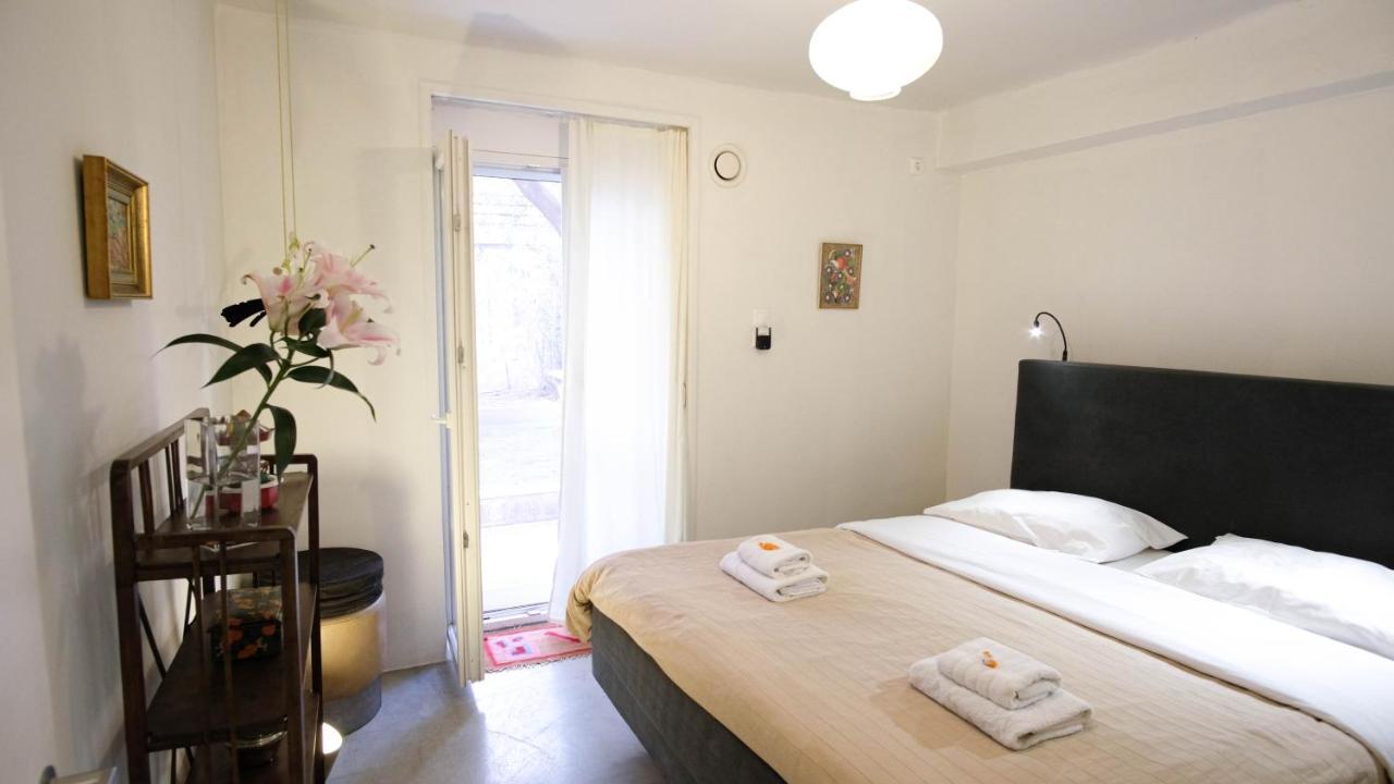Quiet And Central Flat With Private Backyard Garden Афіни Екстер'єр фото